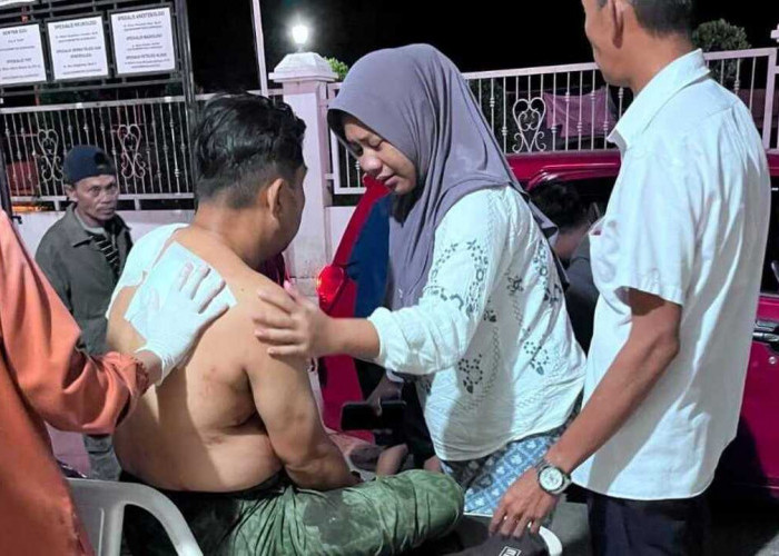 Geger, Kades di Ogan Ilir Kena Tikam OTD, Kini Dirawat di RSMH Palembang