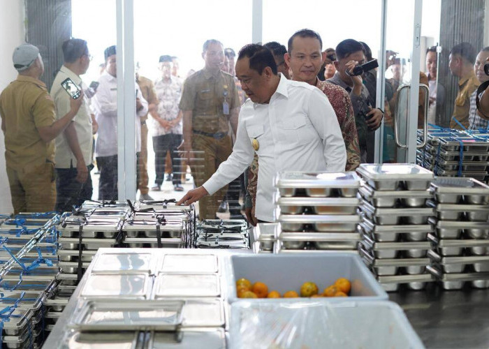 Wagub Cik Ujang Resmikan SPPG Gandus, Tegaskan Komitmen Perangi Stunting di Sumsel