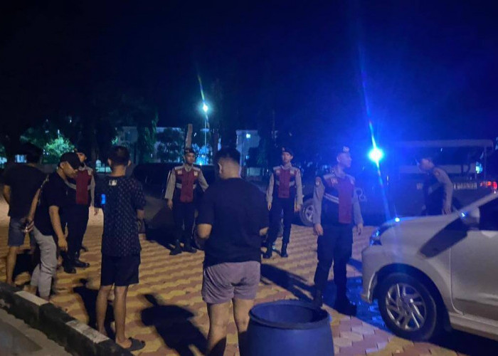Tekan Angka Kriminalitas, Samapta Polres Muba Sisir Tempat Rawan