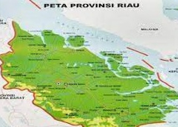 Usulan Provinsi Baru Pemekaran Provinsi Riau 1 Kota dan 4 Kabupaten Bergabung Provinsi Riau Pesisir