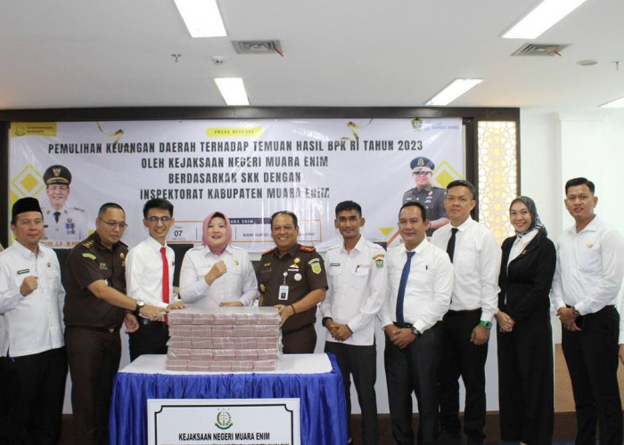 Pulihkan Keuangan Daerah Rp5 M, Bupati Apresiasi Kejari Muara Enim