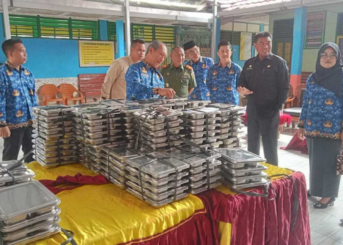 Pemkab Muba Launching Program Makan Bergizi Gratis di Kecamatan Babat Toman