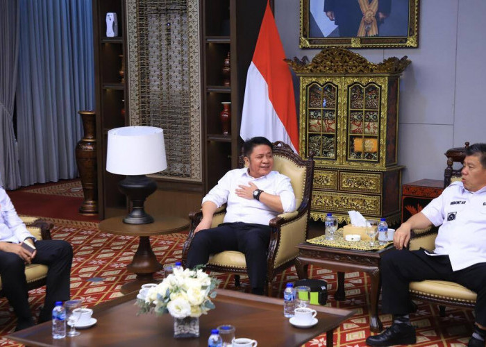 Gubernur Herman Deru dan Gubernur Babel  Sepakat Bangun Jembatan Bahtera, Simbol Penyambung Sumsel-Babel