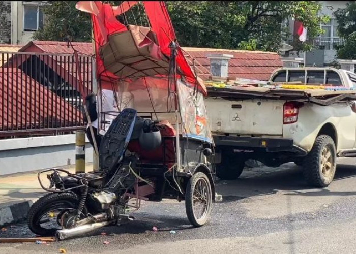 Ditabrak Mobil BPBD, Abang Bentor Tewas Mengenaskan