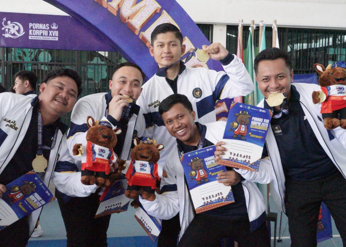 Tim Basket Kemenimipas Raih Medali Emas di Pornas Korpri Tahun 2025