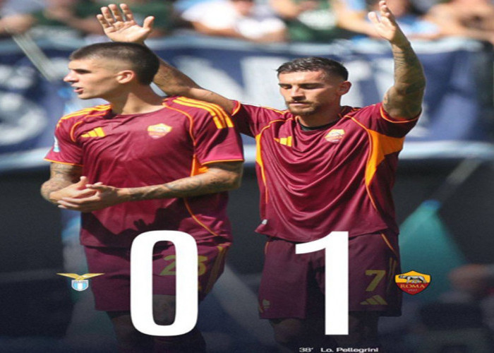 AS Roma Menang Tipis 1-0 atas Lazio
