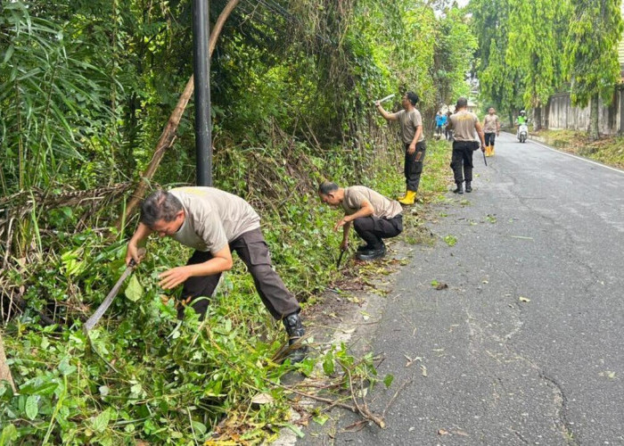 Polres Prabumulih Gelar Gerakan Indonesia ASRI di Muaradua Barat, Perkuat Budaya Bersih dan Sehat Lingkungan