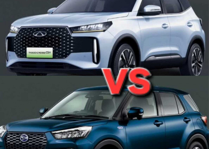 Chery Tiggo Cross CSH Tantang Daihatsu Rocky Hybrid, Siapa Lebih Unggul?