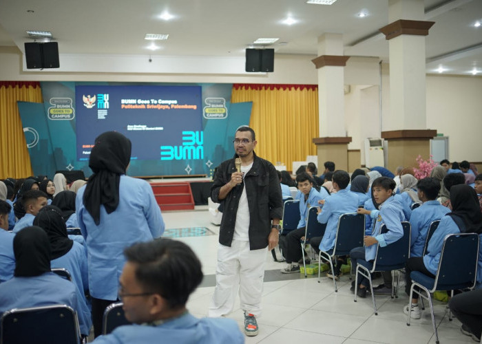 Erick Thohir Berikan Peluang Luas untuk Mahasiswa Palembang Berkarir di BUMN