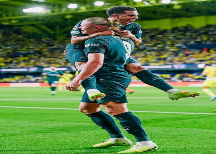 Hasil Liga Champions 2025/2026: Manchester City Kalahkan Villarreal 2-0