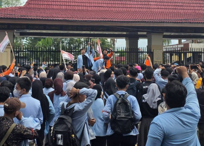 Polda Sumsel Kawal Aksi Damai Mahasiswa UIN Raden Fatah, Pastikan Stabilitas Keamanan Kota Palembang