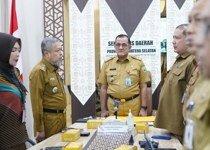 Sekda Edward Candra Ikuti Rakor Inflasi, Pemerintah Daerah Diminta Jaga Distribusi dan Stabilitas Harga