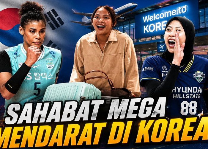 Lebih dari 1.100 Poin! Sahabat Megawati Mendarat di Korea, Duet Thanacha dan Silva Siap Teror Tim V-League