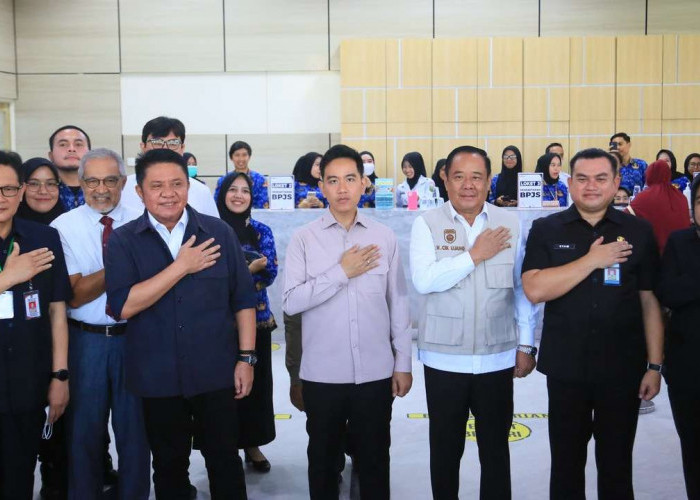 Herman Deru dan Cik Ujang Dampingi Wapres Gibran Tinjau Layanan BPJS di RSUD Siti Fatimah Palembang