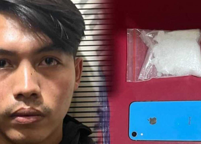 Gagalkan Peredaran 96,22 Gram Sabu, Polres Prabumulih Tangkap Seorang Kurir Asal Ogan Ilir