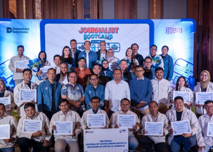 Dukung Insan Pers yang Berkualitas, BRI Fellowship Journalism 2025 Kukuhkan 45 Jurnalis 
