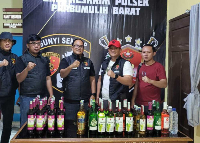 Ciptakan Kamtibmas yang Kondusif, Polsek Prabumulih Barat Lakukan Patroli Malam