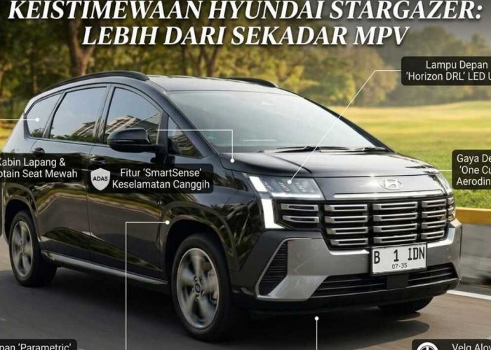 Saat MPV Keluarga Mulai Pakai Teknologi Pintar, Hyundai STARGAZER  Tampil Berbeda.