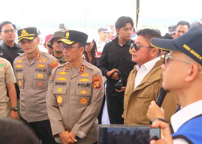 Polda Sumsel Kandangkan 113 Truk di Jalur Mudik, Banyuasin–Muba Jadi Titik Macet Terpadat