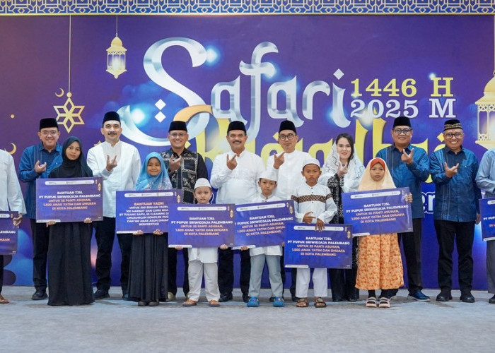 Gelar Safari Ramadhan 1446 H, Pusri Tebar Manfaat dan Berkah