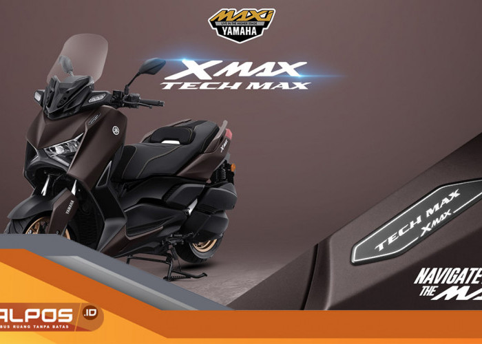Pertama di Asia, Yamaha XMax 250 Tech Max Meluncur di Indonesia : Berikut Spesifikasi dan Harganya !