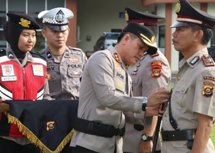 Tiga Perwira Polres Muara Enim Dimutasi