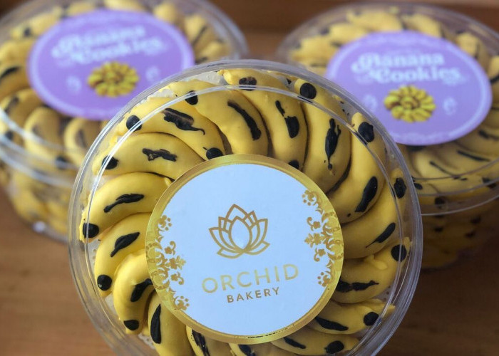 Pisang Didalam Toples, Banana Cookies Orchid Bakery Palembang Jadi Rebutan Jelang Lebaran