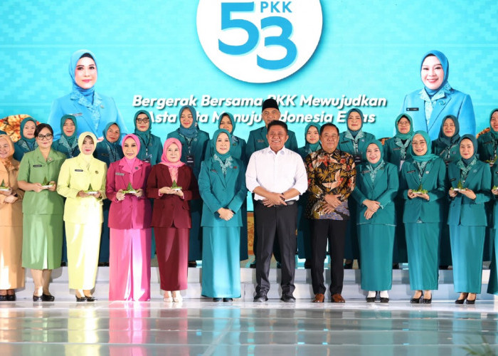 Gubernur Herman Deru Buka HKG PKK ke-53, Rakon PKK, dan Rakerda Dekranasda Sumsel 2025