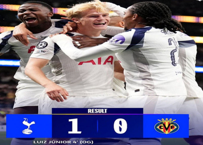 Liga Champions 2025: Tottenham Menang 1-0 Atas Villarreal