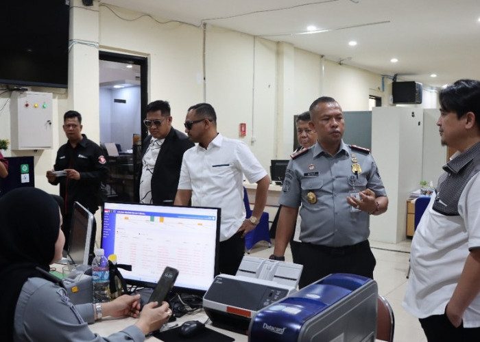 Komisi XIII DPR RI Tinjau UPT Pemasyarakatan dan Keimigrasian di Kota Palembang