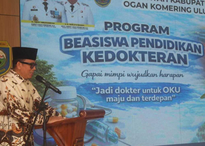 Bupati OKU Sosialisasikan Program Beasiswa Kedokteran Bagi Anak Kurang Mampu