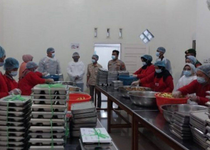 Kapolres dan Kadinkes OKU Sidak Ke Dapur SPPG Badan Gizi Nasional