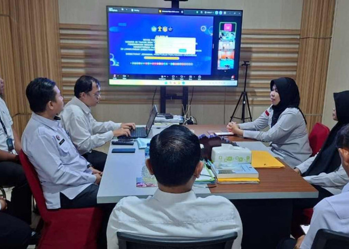 Perkuat Regulasi PNBP, Kanwil Kemenkum Sumsel Ikuti Uji Publik PP 45/2024