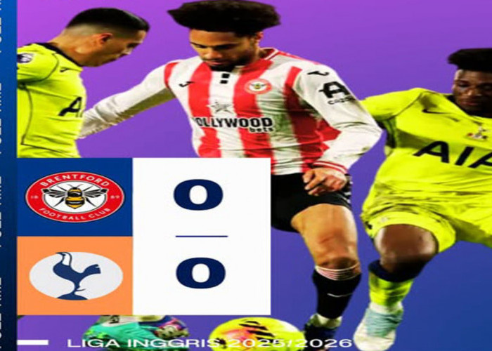 Hasil Liga Premier Inggris: Skor Kacamata Warnai Duel Panas Brentford vs Tottenham.