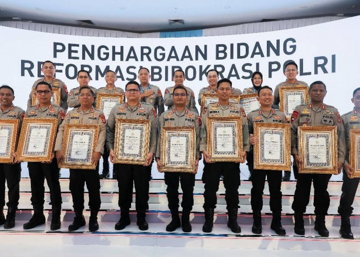 Pelayanan Publik Terbaik, Polres Prabumulih Raih Penghargaan Pelayanan Prima dari Kapolri