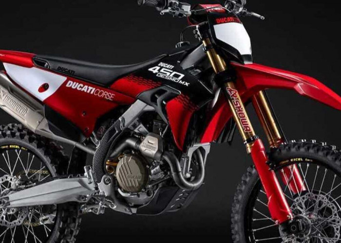 Harga Rp 300 Jutaan, Ini Spesifikasi Lengkap Ducati Desmo450 MX Factory