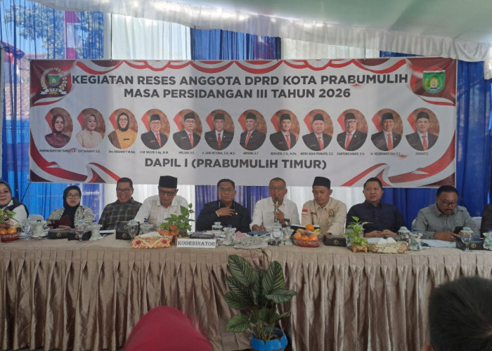 DPRD Prabumulih Gelar Reses, Warga Sampaikan Aspirasi Perbaikan Jalan hingga Drainase