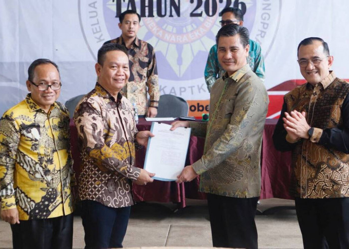 Buka Kongres IKAPTK Banyuasin, Sekda Sumsel Edward Candra Tekankan Integritas dan Disiplin Alumni