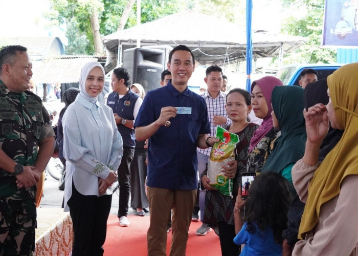 Pasar Murah : Pemkab OKI Bantu Masyarakat Penuhi Kebutuhan Pokok Selama Ramadhan