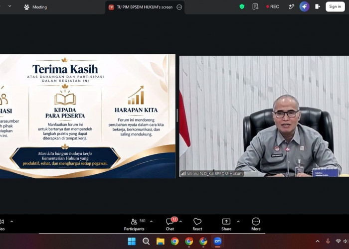 Kemenkum Sumsel Jaga Kesehatan Mental Pegawai oleh lewat Sosialisasi BPSDM Hukum