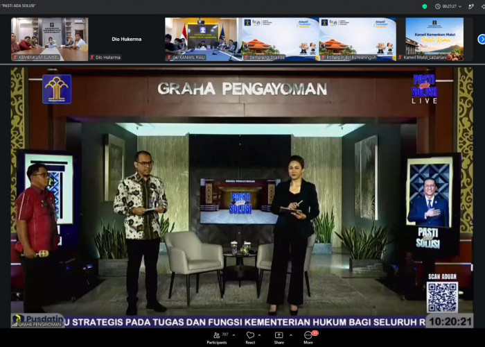 Forum PASTI ADA SOLUSI Episode 11, Kemenkum Sumsel Perkuat Responsivitas Penyelesaian Pengaduan