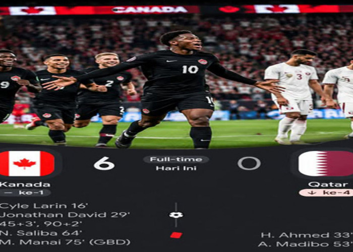 Piala Dunia 2026: Kanada Mengamuk! Hajar Qatar 6-0. 