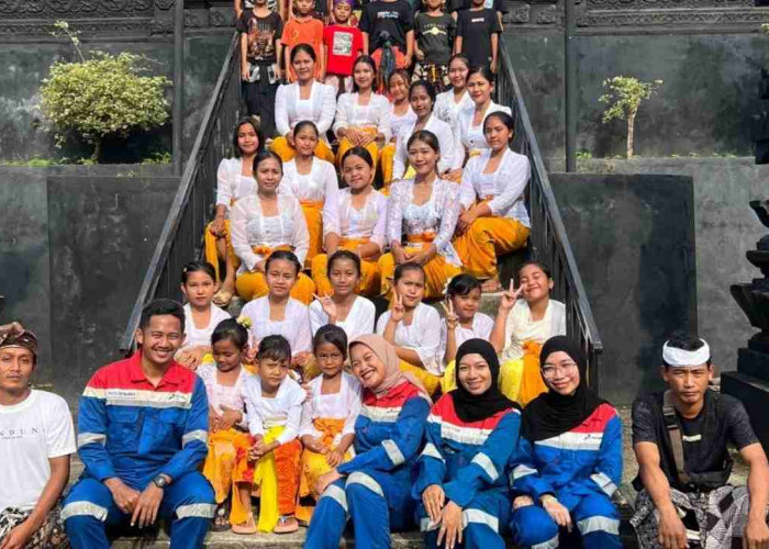 PHE Ogan Komering Dorong Pelestarian Budaya Lewat Rumah Belajar Sekaa Nguda