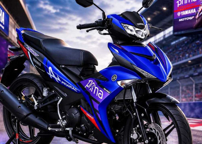Tampil Bak Motor MotoGP, Yamaha MX King 150 Edisi Prima Pramac Dibanderol Rp29,9 J