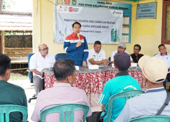 Program PADU PADAN Pertamina EP Dukung Pembentukan Kelompok Peduli Sampah