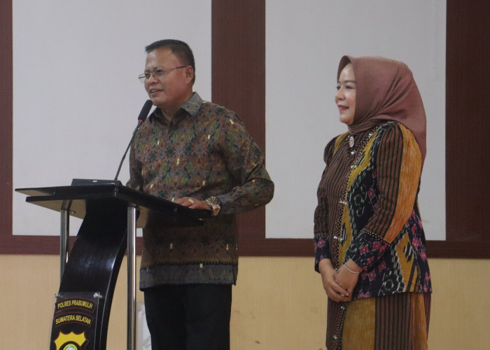 Wali Kota Prabumulih Tegaskan Komitmen Perkuat Sinergi dengan Polres pada Acara Pisah Sambut Kapolres