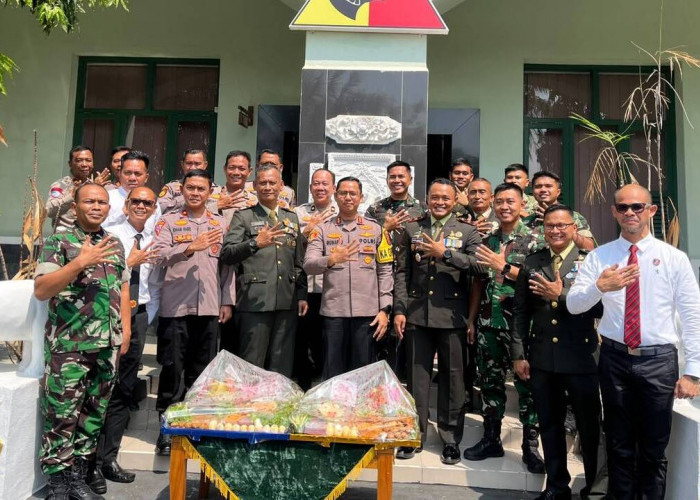 Kapolres Prabumulih Mendadak Datangi 3 Markas Batalyon TNI, Subdenpom dan Koramil