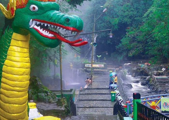 Menikmati Keindahan dan Kesejukan Alam di Taman Wisata Air Panas Guci, Tegal