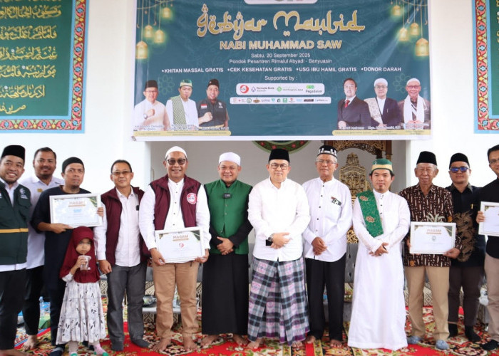Bukti Kepedulian PWNU Sumsel dan HIPMI Syariah: Gelar Khitanan Gratis di Gebyar Maulid Nabi Muhammad 1447 H