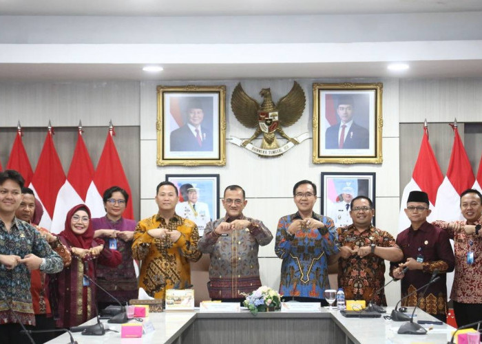 Sekda Sumsel Edward Candra  Pimpin Rapat Penguatan Administrasi Kepegawaian, Fokus pada Disiplin dan Digitalis